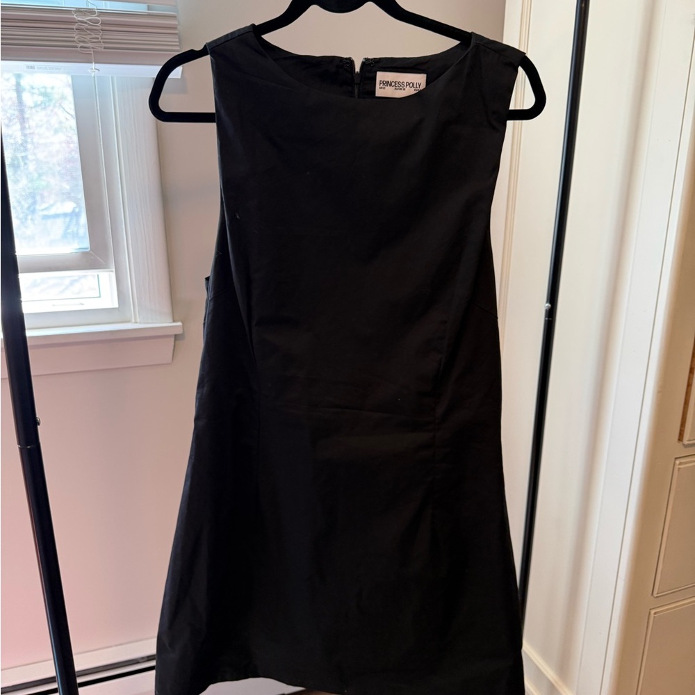 Princess Polly Black Mini A-Line Dress